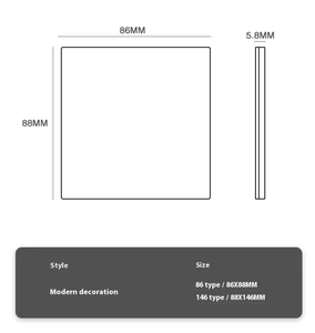 Sang trọng chất lượng cao kxn 16A Ổ cắm điện đa chức năng đôi cực cảm ứng Bảng điều chỉnh điện tường chuyển đổi PC 3 cửa hàng - Product Image 6