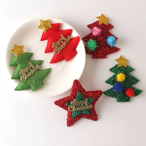 Colgantes de adornos navideños DIY transfronterizos, materiales para ramo de árboles, calcetín para zapatos, accesorios para celebraciones navideñas - Product Image 2