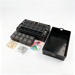 Boîte <span class=keywords><strong>à</strong></span> Fusibles et Relais KKA-FB-10R15F, Boîtier de Contrôle Automobile Incluant 10 Relais et 15 Fusibles - Product Image 3