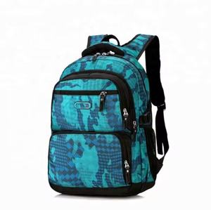 Unisex de gran capacidad de algodón orgánico a prueba de agua estampados de animales bohemios deportes Fitness Duffle mochila con cremallera logotipo personalizado - Product Image 1