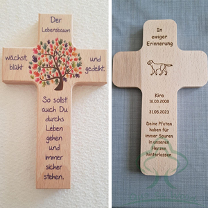 Cruz colgante hecha a mano de madera con grabado láser impreso para el hogar para la decoración de la Oficina y las iglesias - Product Image 5