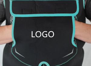 Femmes Reine de Taille Noir Néoprène Stockage Pied Échassiers - Product Image 2