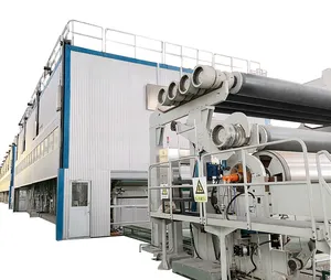 Kraft and Testliner corrugated paper and twin wire fourdrinier paper machine