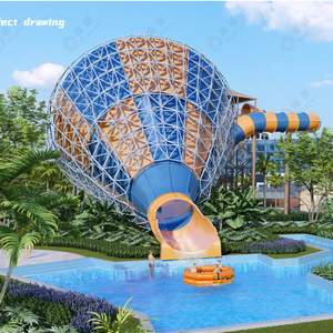 Bán Chạy Nhất Sang Trọng Đầy Màu Sắc L-RTM Quá Trình Sợi Thủy Tinh Trượt Nước Thiết Bị Lớn Lốc Xoạt Nước <span class=keywords><strong>Slide</strong></span> Cho Trong Nhà/Ngoài Trời Trường Học - Product Image 4