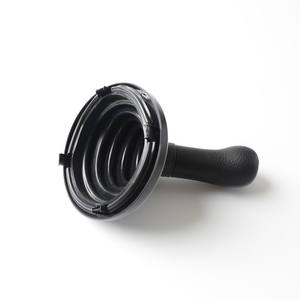 Pommeau de levier de vitesse noir en cuir ergonomique à 5 vitesses pour Ford Focus Mondeo Fiesta - Product Image 2