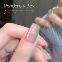 OEM 9 couleurs verre glacé nouvelles couleurs de vernis gel pour l'été 2024 Candy Cat Eye Gel Polish