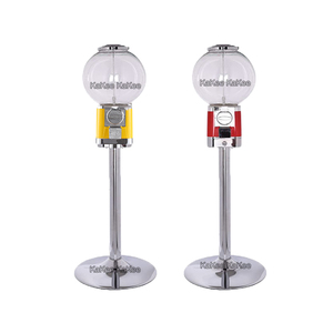 Mã thông báo chấp nhận gumball Quả cầu vòng kẹo Nhà cung cấp máy bóng bouncy với Chrome hiển thị đứng - Product Image 1