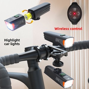 Lampe de vélo LED optique Bona rechargeable avec batterie 18650 remplaçable (3500 mAh) X7max, éclairage de nuit - Product Image 3