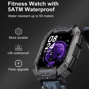 Drioshipping Waterproof Sports Fitness Tracker <b>Watch</b> Heart Rate Monitor Blood Pressure Alarm Clock <b>Smart</b> <b>Watch</b> for Men - Product Image 4