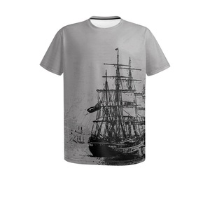 Tùy Chỉnh, Mô Hình Làm, Mùa Hè Mới Phong Cách Thời Trang Phong Cách Đường Phố 3D Người Đàn Ông Của Lỏng Thường Áo Ngắn Tay T-Shirt - Product Image 3