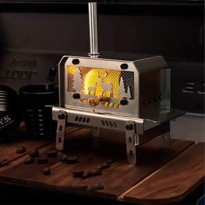 <b>Mini</b> <b>Wood</b> Stove Tabletop Camping <b>Burner</b> Portable Incense Aroma Diffuser Outdoor Fire Stove - Product Image 1