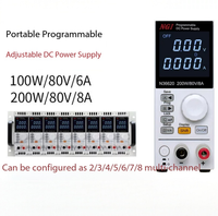 Fuente de Alimentación CC Programable NGI N36610 con Interfaz LAN RS232 RS485, Protocolo SCPI Modbus RTU, Fuente de Alimentación para Laboratorio