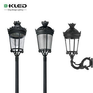 עיצוב וינטג' חצר סִגְנוֹן תאורת חוץ נוף עם סגסוגת אלומיניום IP66 LED DC עבור גופי תאורה ברחוב גן - Product Image 4