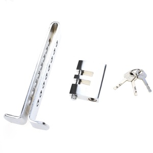Freno de bloqueo de <span class=keywords><strong>Pedal</strong></span> de coche YH1810 y embrague, 8 agujeros, bloqueo de <span class=keywords><strong>Pedal</strong></span> de freno delantero de acero, bloqueo de seguridad de embrague, piezas de automóvil - Product Image 6