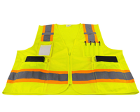 Gilet di Sicurezza all'Ingrosso, Abbigliamento da Lavoro ad Alta Visibilità, Gilet Riflettenti per Segnalazione e Sicurezza