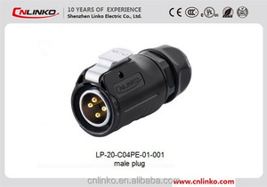 500V đến <span class=keywords><strong>12V</strong></span> <span class=keywords><strong>DC</strong></span> nam kết nối điện cắm ổ cắm 4 pin kết nối không thấm nước - Product Image 6