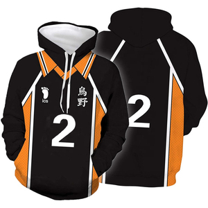 Sweat-shirts Haikyuu 2026 Style pour Hommes – Streetwear Amusant Anime Japonais Harajuku <span class=keywords><strong>Karasuno</strong></span> Fly High – Hauts Graphiques Unisexe pour Homme - Product Image 2