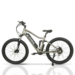 <span class=keywords><strong>EZREAL</strong></span> รถจักรยานไฟฟ้าคุณภาพสูงจักรยานเสือภูเขา E Bike Mtb Ebike-B ระบบกันสะเทือนแบบเต็ม E-Bike พร้อมกรอบอลูมิเนียมอัลลอยด์ - Product Image 1