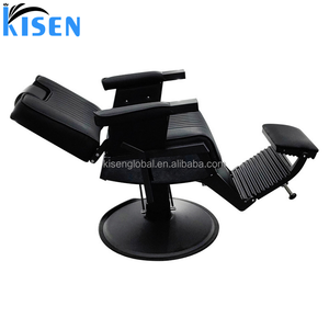 Luxury Professional Barbershop Salon Synthetic Leather Vintage Heavy Duty Hydraulic Pump Eco-friendly <b>Adjustable</b> Reclining - Product Image 5