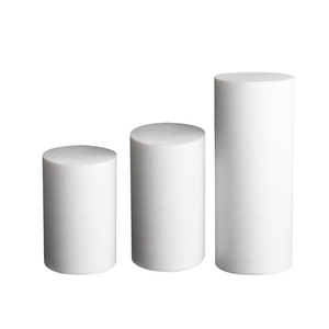 工業用アプリケーション用バージンPTFEロッドホワイトカラーエンジニアリングプラスチックバー - Product Image 1