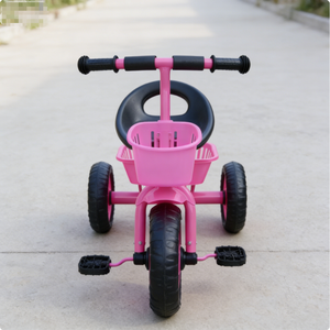 Tricycles pour enfants à pédales, disponibles pour l'extérieur et l'intérieur, avec paniers et compartiments de rangement pour bébés - Product Image 4