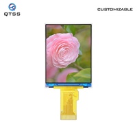 Layar LCD TFT 2 Inci Antarmuka Ganda QTSS ST7789P3 MCU SPI Resolusi 320x240 Suhu Operasi -20~+70 Jam Tangan Pintar Terintegrasi