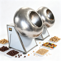 Machine de revêtement de sucre haute efficacité, machine de polissage pour comprimés et bonbons