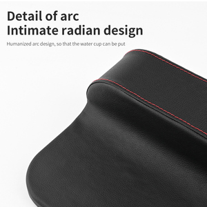 Caja de almacenamiento de bebidas, portavasos de plástico negro, soporte lateral para <span class=keywords><strong>silla</strong></span> de <span class=keywords><strong>coche</strong></span> - Product Image 4