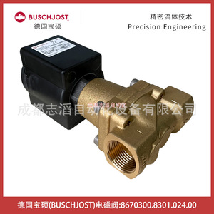 บุชจอสท์ วาล์วแม่เหล็กไฟฟ้า 1/2 นิ้ว AC 230 V แบบมุมไอเสียขวา - Product Image 4