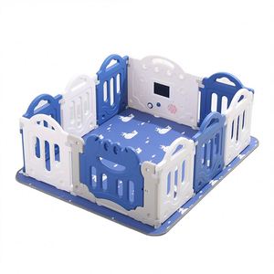 Parc de jeu pliable en plastique pour tout-petits 2025 avec tapis de jeu et planche de jeu pour bébé, pour chambre, école, extérieur, salle à manger, Dubaï - Product Image 1