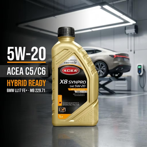 Aceite de Motor Sintético Completo API SQ, Venta al Por Mayor ODM/OEM, ACEA C3 C5 C6 5W20 5W30 5W40, Aceite de Motor con Tecnología Alemana para OEM - Product Image 1