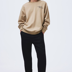 เสื้อฮู้ดหนาไหล่ตกเสื้อสเวตเชิ้ตของผู้ชายเสื้อฮู้ดขนาดใหญ่พิเศษโลโก้400กรัม500 460 - Product Image 2