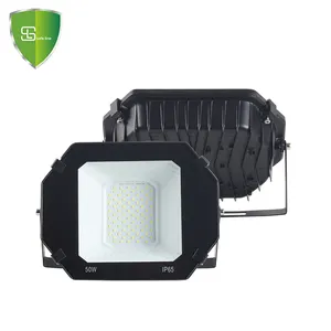 Jardín al aire libre impermeable IP65 50W 100W 200W 300W 400W 600W lámpara de inundación LED de aluminio