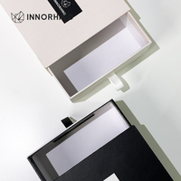 Scatola Regalo di Lusso Personalizzata con Inserto, Confezione Rigida per Presentazione di Marchi Premium, Scatola a Cassetto con Nastro Estraibile