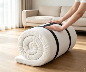 <span class=keywords><strong>Surmatelas</strong></span> individuel en mousse pour lit de <span class=keywords><strong>camping</strong></span>, matelas de voiture, canapé, tapis de sol enroulable, matelas de couchage pliable, portable, personnalisé - Product Image 1