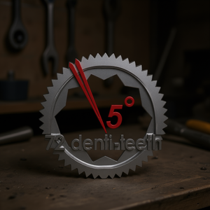 Clé à cliquet Fervi 72 dents, conception d'engrenage de précision à 5 degrés - Product Image 1