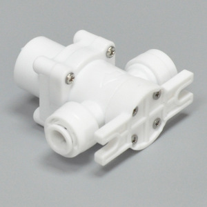 Válvula reductora de presión para purificador de agua, conexión rápida de 1/4 pulgadas para dispensadores de agua de grifo de cocina y sistemas de ósmosis inversa - Product Image 1