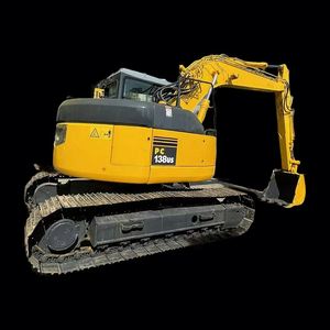 Hot Sale Original Japan Digger 13.8tons <b>Machine</b> Used Komatsu PC138-US Medium Excavator Cheap Price in Stock with EPA/CE - Product Image 1