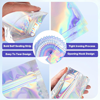 7*10cm 9*12cm 10*15cm 12*20cm 14*20cm Geperste Laserzelfdichtende Laserzakjes Sieraden Telefoonhoesje Plastic Holografische Pouch