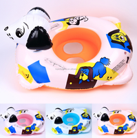 Vente en gros de siège de natation gonflable pour tout-petits flamants roses respectueux de l'environnement flottant pour bébé dans la piscine