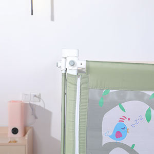 Barrera de rieles de cama portátil de altura ajustable, doble botón, cama para niños, Material de seguridad a la venta, suministros para bebés - Product Image 5