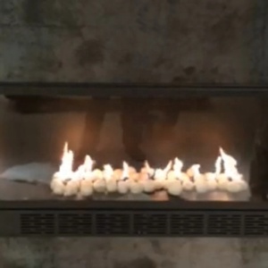 <span class=keywords><strong>Chimenea</strong></span> de Gas <span class=keywords><strong>LED</strong></span> Interior de 36 Pulgadas (914 mm) con Elegantes Luces <span class=keywords><strong>LED</strong></span>, Inserto de Acero Moderno para Calefacción en el Hogar u Hotel - Product Image 6