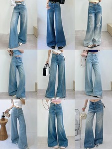 Jeans Cargo Estivi di <span class=keywords><strong>Alta</strong></span> Qualità per Donna, Stile Hip Hop Vintage, Casual, <span class=keywords><strong>a</strong></span> <span class=keywords><strong>Vita</strong></span> <span class=keywords><strong>Alta</strong></span> con Bottoni e Rivetti - Product Image 2