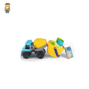 Ensemble de seaux de plage pour enfants, 8 pièces, avec moules de camion malaxeur à béton, jouets d'été - Product Image 3