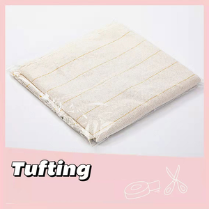 Prix usine poinçon aiguille <span class=keywords><strong>moine</strong></span> tissu tufté coton Polyester tapis primaire tapis tapis touffetage tissu tissu - Product Image 2