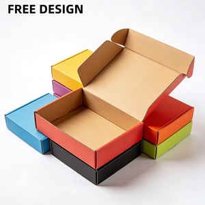 Emballage personnalisé en carton pour envoi postal, prix d'usine, pour emballages cadeaux, vêtements, chaussures, cosmétiques, soins de la peau - Product Image 2