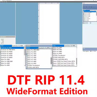 Rip 11.4 DTF Software RIP con Dongle USB y RIPBOOST para Epson L18050 L8050 L1800 ET8550 ET5800, para Impresión de Camisetas en Estudio de Prendas de Vestir