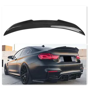 F10 Spoiler Serat Karbon Asli untuk BMW, Spoiler Bagasi Mobil Gaya GP Seri 5 F10 F18, 2010 -2016