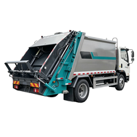 Camion à ordures compacteur HaoWo 10CBM, poids total autorisé 14060 kg, véhicule de collecte des déchets municipaux