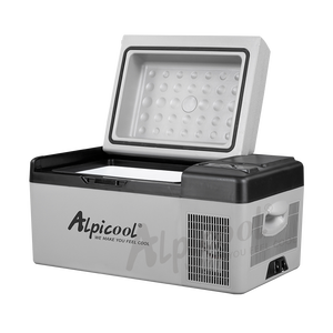 Alpicool geladeira alimentada por bateria, geladeira portátil de 12v 24v 20l para acampamento caravana - Product Image 1